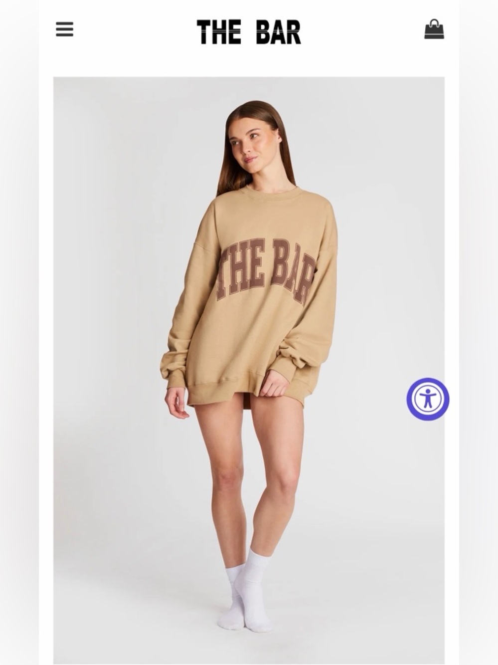The Bar Varsity Sweatshirt